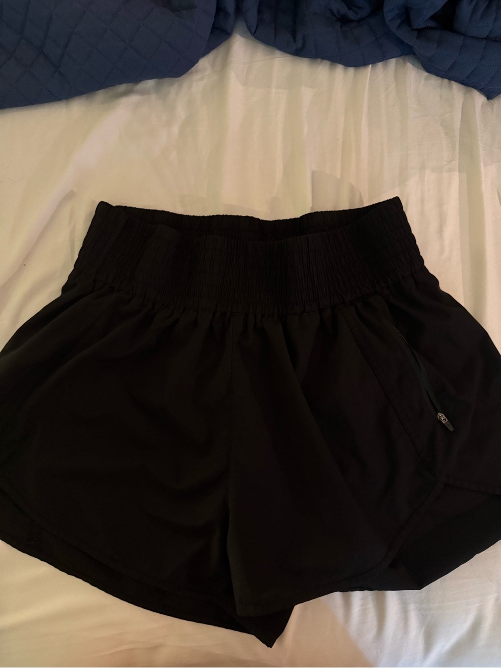 *4/$20* Women’s Black Elastic Waist Athletic Shorts